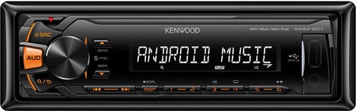 Kenwood KMM-101A - Kenwood USB autóhifi fejegység